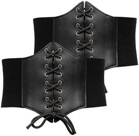 img 4 attached to 👗 Elastic Waistband Cincher for Women's Corsets, Ideal Women's Accessories for Optimum Comfort