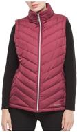 π§₯ rokka&rolla women's quilted vest jacket: lightweight puffer fleece winter coat logo
