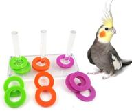 🐦 bird intelligence development training toys cage: hypeety parrot parakeet cockatiels conure macaw african greys cockatoo amazon eclectus budgies logo