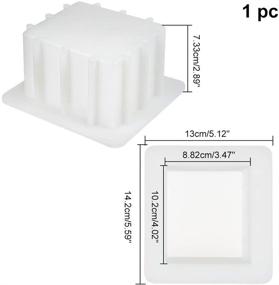 img 3 attached to PH PandaHall Silicone Flexible Rectangular