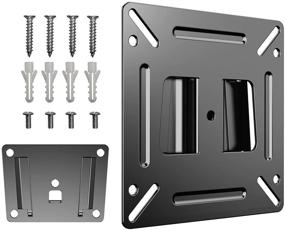 img 4 attached to 📺 Space-Saving SJBRWN RV TV Wall Mount: 14-24 Inch LED LCD, Ultra Slim, Low Profile, Max Load 33 lbs, VESA 100x100mm