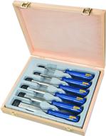 marples m444 sb6 premium 6-piece chisel set logo