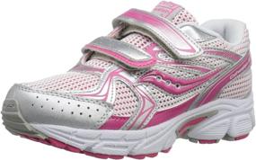 img 4 attached to Saucony Girls Cohesion H&L Running Shoe: Little Kid/Big Kid Sizes Available