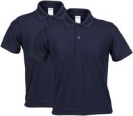 👕 gildan youth double pique polo, 2-pack: quality and value for young fashion enthusiasts! logo