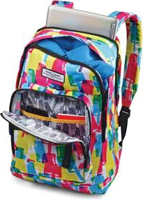 img 3 attached to 🎒 American Tourister Keystone Backpack Popsicle: Stylish and Functional Travel Companion