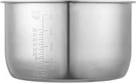 🥘 gjs gourmet stainless steel inner cooking pot for 10 quart power cooker xl, ppc790 (#ppc790), ppc773 (#ppc773), and wal4 - not manufactured or sold by power cooker. logo