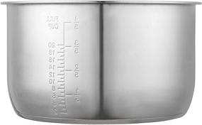 img 4 attached to 🥘 GJS Gourmet Stainless Steel Inner Cooking Pot for 10 Quart Power Cooker XL, PPC790 (#PPC790), PPC773 (#PPC773), and WAL4 - Not manufactured or sold by Power Cooker.