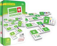 🧮 educational addition dominoes for junior learning logo