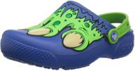 👞 crocs unisex-child fun lab creature clog k: comfortable and playful footwear for kids logo