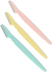 img 2 attached to 🔪 Tinkle Eyebrow Razor - Achieve Flawless Brows with this Pack of 3 Razors