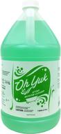 🛁 oh yuk jetted tub cleaner - effective for jacuzzis, bathtubs, and whirlpools - most powerful jetted tub cleaner - safe for septic systems - 32 cleanings per bottle - 1 gallon size logo