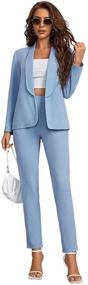 img 4 attached to 👚 Chic and Versatile: SheIn Women's Blazer Pocket Outfits for Effortlessly Stylish Women's Clothing