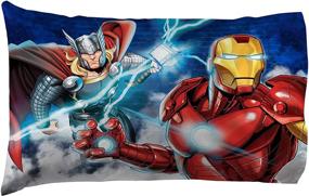 img 1 attached to 🔵 Blue Circle Marvel Avengers 4Piece Full Sheet Set