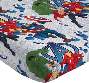 img 3 attached to 🔵 Blue Circle Marvel Avengers 4Piece Full Sheet Set