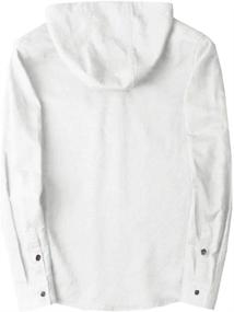 img 2 attached to 👕 Stylish and Comfortable: Enjoybuy Henley Shirts - Pullover Lightweight Men's Clothing