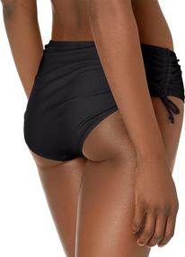 img 3 attached to 👙 Catalina Tie-Side Bikini Bottoms: Adjustable Bathing Suit Bottoms for Women, Ideal Swimsuits