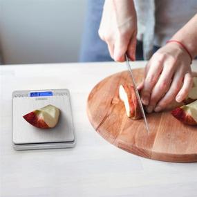 img 2 attached to 🔌 CHWARES Digital Kitchen Scales: USB Charging, 3Kg/0.1g Mini Food Scales for Cooking, Jewelry & More