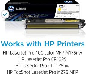 img 3 attached to 🟨 HP 126A CE312A Toner Cartridge in Yellow