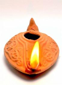 img 1 attached to Authentic HERODIAN OIL LAMP Replica: Explore Biblical History from Israel