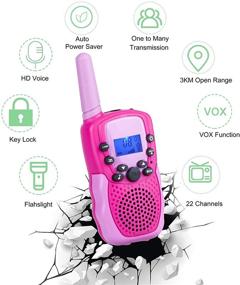 img 3 attached to 📞 Handheld Flashlight with Rechargeable Walkie Talkie Functionality