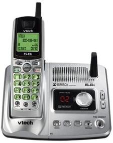 img 2 attached to 📞 Vtech ia5863 - 5.8 GHz Digital Cordless Phone with Answering System & Caller ID