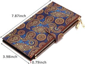 img 1 attached to FEITH FELLY Bifold Blocking Pockets Women's Handbags & Wallets and Wallets