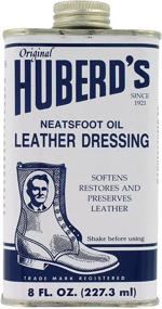 img 1 attached to 8 oz Huberd's Leather Dressing: Enhanced with Neatsfoot Oil for Optimal Conditioning