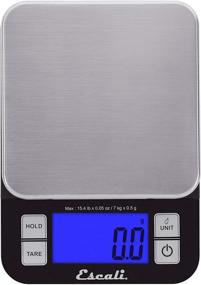 img 4 attached to 🔲 Escali SQ157B Nutro Digital Kitchen Scale: Accurate Measurements up to 15 Pounds, in Sleek Black Design