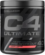 c4 ultimate cherry limeade pre workout powder - sugar free energy supplement for men & women, 300mg caffeine, beta alanine, and creatine - 40 servings logo