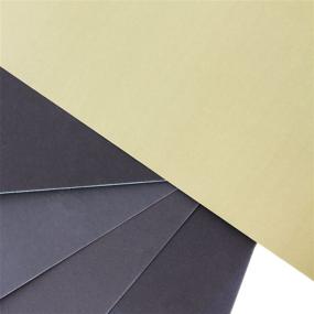 img 1 attached to 📦 Dura-Gold Premium Wet or Dry Ultra Fine Variety Pack - Professional Cut Sandpaper Sheets 5-1/2" x 9" - (800, 1000, 1500, 2000, 3000) Grit - Automotive Woodworking - Box of 25 Sanding Finishing Sheets