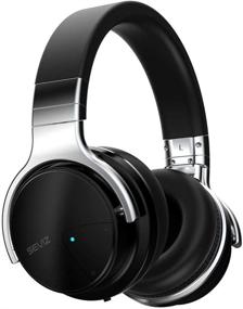 img 4 attached to 🎧 SEVIZ 10 Wireless Bluetooth Headphones - 30 Hours Battery Life - Superior Sound Quality - Powerful Bass - Noise Cancelling - Comfortable Ear-Friendly Earpads - Foldable Design - Built-in Microphone - Stereo Headphones - Black
