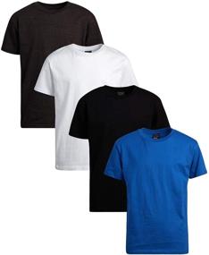 img 4 attached to 👕 Top-Quality Quad Seven Boys' Cotton T Shirts with Sleeves - Trendy & Comfortable!