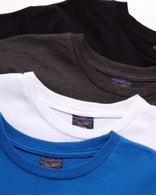 img 3 attached to 👕 Top-Quality Quad Seven Boys' Cotton T Shirts with Sleeves - Trendy & Comfortable!