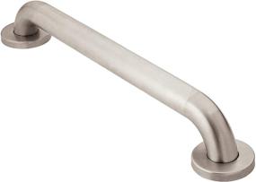 img 4 attached to 🛀 Moen R8732P Home Care Bathroom Safety Grab Bar - 32-inch Length, with Discreet Screw Concealment and Peened Finish