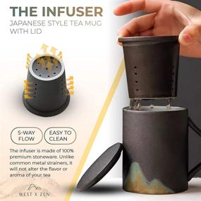 img 2 attached to 🔥 WEST ZEN Infusers: Convenient Microwave and Dishwasher Safe Solution