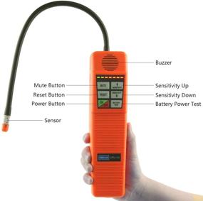 img 3 attached to 🔍 Elitech CPU-1G: Advanced Halogen Gas Tester, HVAC Leak Detector for R22, R410A, R134A Refrigerants