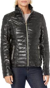 img 2 attached to 🧥 Stylish Nanette Lepore Womens Puffer Jacket in Women's Clothing - Ultimate Winter Wear