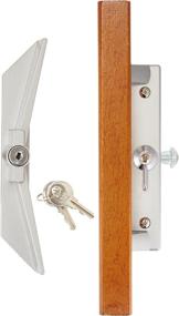 img 1 attached to 🔒 Enhanced Security and Durability: Wright Products VK1104 Keyed Surface Mount Aluminum Patio Latch