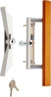 🔒 enhanced security and durability: wright products vk1104 keyed surface mount aluminum patio latch логотип