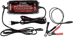 img 1 attached to 🔋 Yuasa YUA1203000 3 Amp Battery Charger and Maintainer with Automatic Features