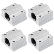 🚀 high precision uxcell scs8uu linear bearing slide: effective sliding solution for smooth and accurate linear motion логотип