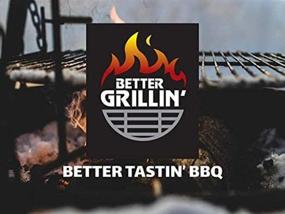 img 1 attached to 🔥 Become a Grill Master with Better Grillin Scrubbin Stone: Ultimate Grill Cleaner for BBQ, Griddle, and Racks