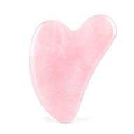 💆 enhance blood flow, minimize wrinkles: roysmart rose quartz gua sha massage tool logo