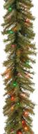 🎄 national tree company 9ft pre-lit green christmas garland with evergreen foliage and multicolor lights – festive plug-in christmas collection logo