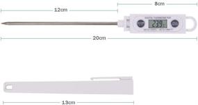 img 1 attached to Водонепроницаемый цифровой термометр Test Probe