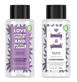 img 1 attached to Love Beauty Planet Shampoo Conditioner Hair Care