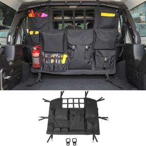 img 4 attached to 🚗 RT-TCZ Jeep Trunk Storage Bag: Multi-Pocket Organizer for JK JKU JL JLU Sahara Sport Rubicon