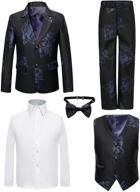 formal toddler tuxedos for boys: perfect attire for weddings & special occasions logo