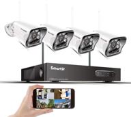 📷 expandable 1080p wireless security camera system - full hd cctv nvr surveillance with 2.0mp ip cameras, night vision, weatherproof, motion detection, remote monitoring logo