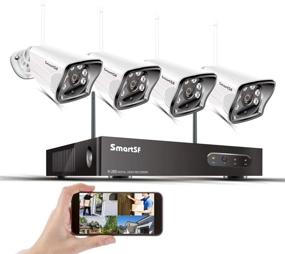 img 4 attached to 📷 Расширяемая беспроводная система видеонаблюдения 1080P - полностью HD CCTV NVR наблюдение с 2.0MP IP-камерами, ночным видением, защитой от погоды, обнаружением движения и удаленным мониторингом.